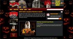 Desktop Screenshot of flagstaffhauntedhouses.com