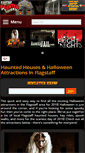 Mobile Screenshot of flagstaffhauntedhouses.com